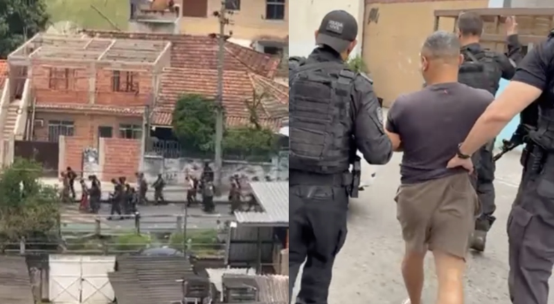 Polícia realiza nova operação contra expansão do CV no RJ e prendem vereador
