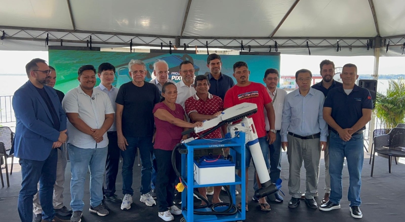 Livoltek e Instituto Somar entregam motores elétricos para 60 pescadores do Careiro da Várzea