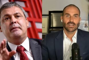 Lindbergh Farias tenta acelerar perda de mandato de Eduardo Bolsonaro