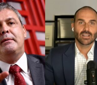 Lindbergh Farias tenta acelerar perda de mandato de Eduardo Bolsonaro