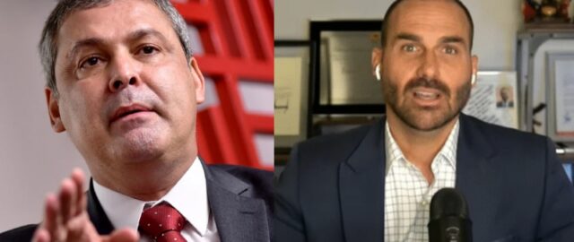 Lindbergh Farias tenta acelerar perda de mandato de Eduardo Bolsonaro