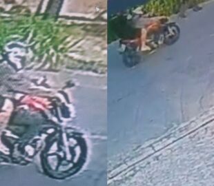 Assaltantes usam moto para aterrorizar moradores no Parque das Laranjeiras; veja vídeo
