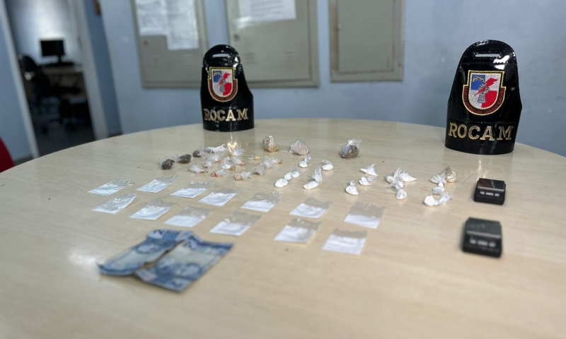 Rocam tira de circulação “sementinha do mal” que estava vendendo drogas na Compensa; veja vídeo