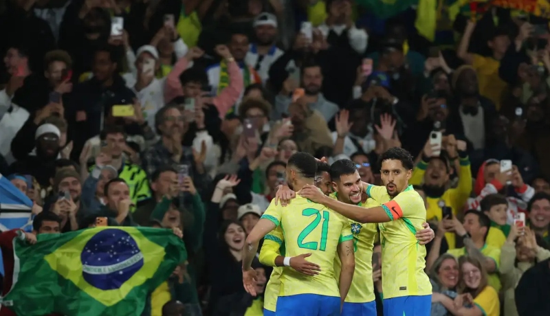 Brasil joga bem e derrota Senegal por 2 a 0 em amistoso em Londres