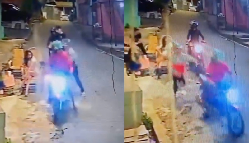 ‘Justiceiro’ frustra assalto no Coroado e dispara tiros contra os bandidos; veja vídeo