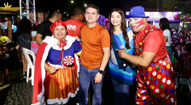 David Almeida abre primeira Parada Natalina de 2025 na Nova Igreja Batista