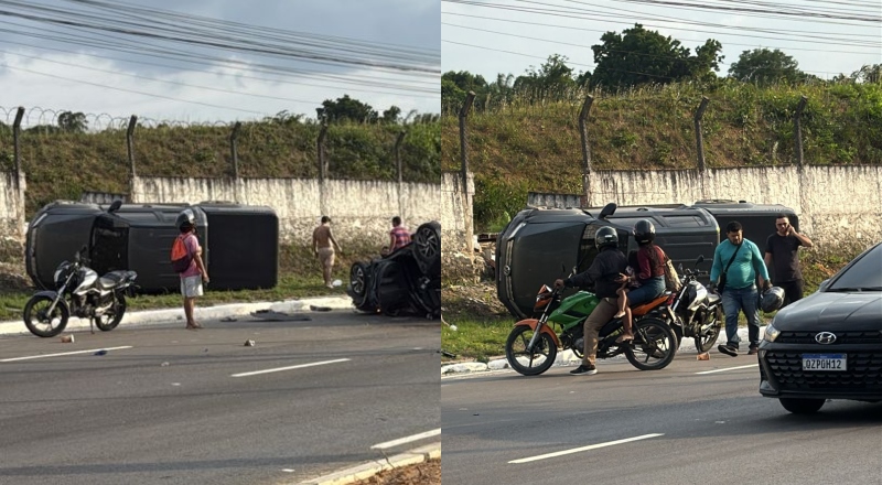Urgente: grave acidente deixa mortos e feridos na Avenida do Turismo em Manaus; veja vídeos