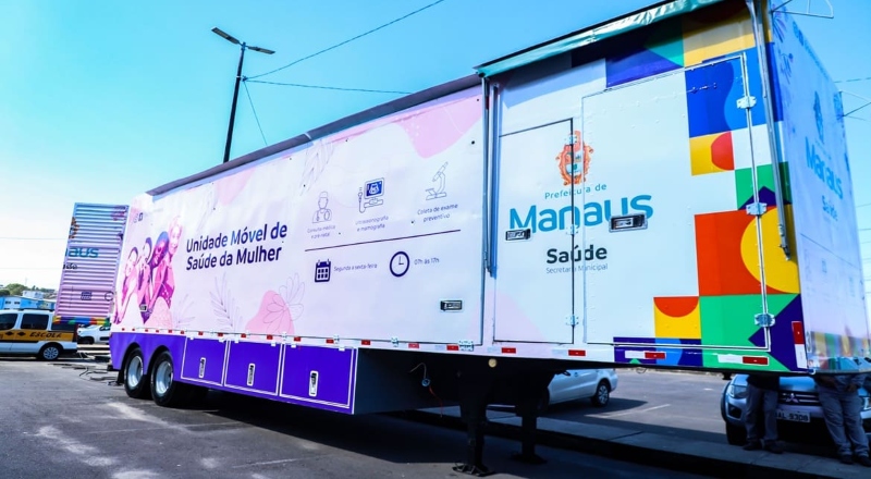 Unidades Móveis da Saúde da Mulher informa locais de atendimento em Manaus nesta segunda-feira (17)