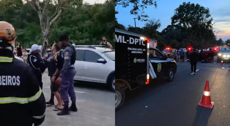 Luto e desespero: pai de jovem morta em acidente na Avenida do Turismo fica desolado ao ver corpo da filha; veja vídeo