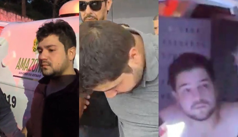 ‘Mauricinho da Amarok’, que participou de racha e deixou dois mortos, é preso em Manaus; veja vídeo