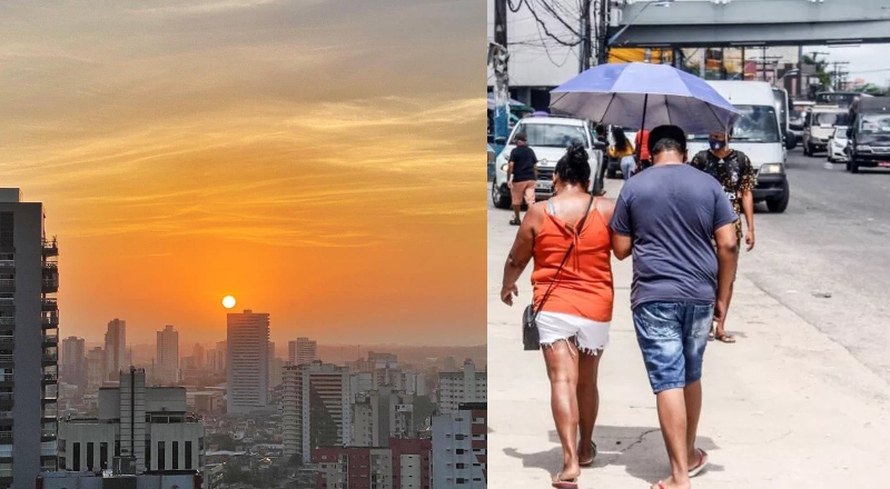 Belém supera Manaus e se torna a capital com mais dias de calor extremo do Brasil