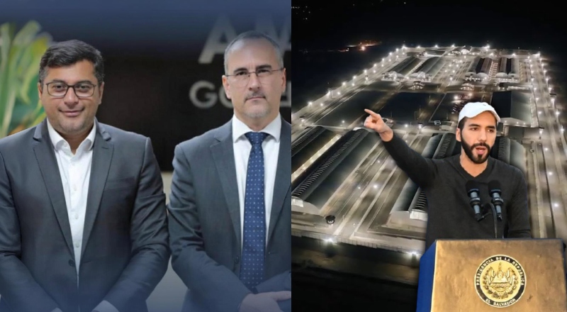 Escândalo: contrato de R$ 3,9 bilhões para manter presídios no AM daria pra construir seis “megaprisões” de El Salvador