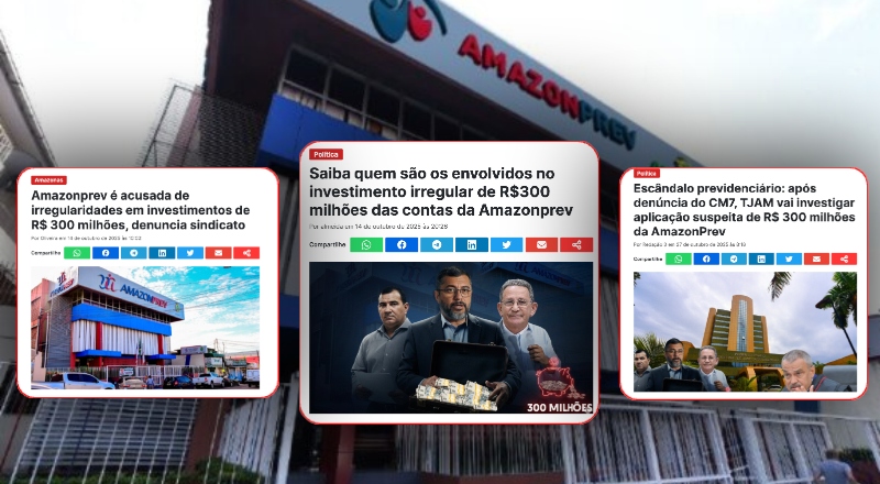 Tragédia anunciada: investimentos irregulares de R$ 300 milhões da Amazonprev já haviam sido denunciadas pelo CM7 Brasil