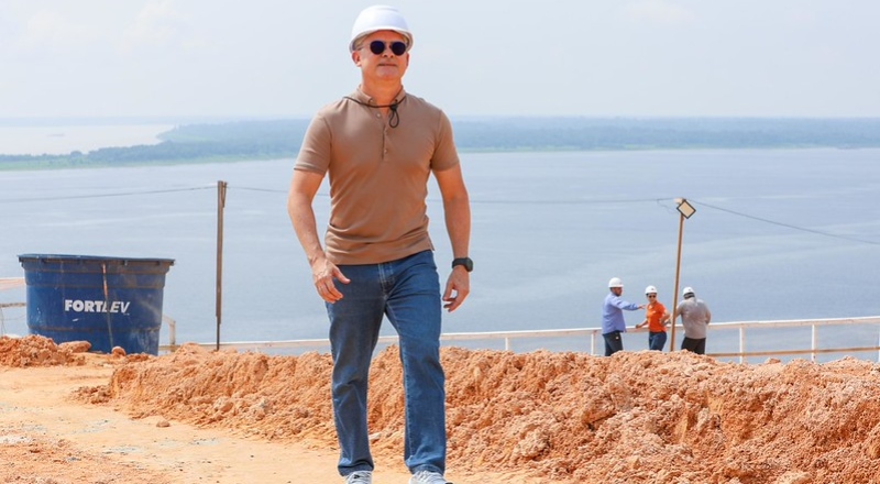 Prefeito David Almeida destaca avanço das obras do Parque Encontro das Águas Rosa Almeida e reforça entrega para 2026