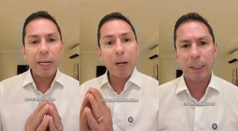 Marcelo Ramos diz que Wilson Lima criou uma bomba-relógio nas finanças do AM: “A conta vai explodir no colo do próximo governador”