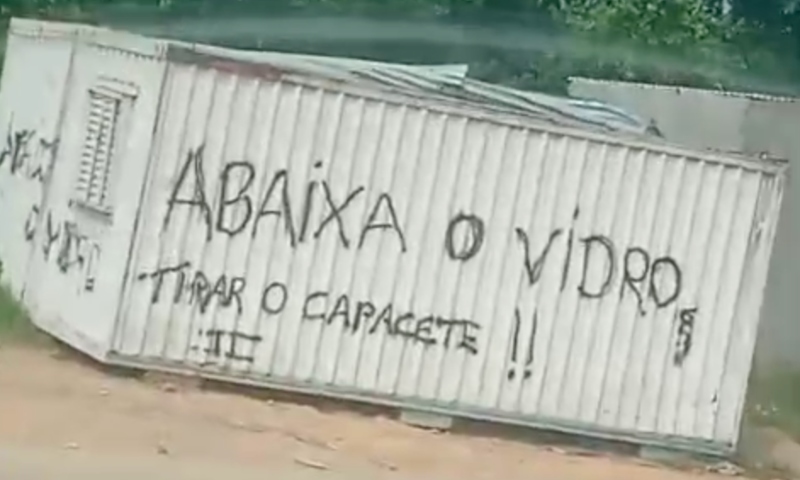 “Pega pra ti esse Rio de Janeiro”: facção dita regras a motoristas no bairro Distrito Industrial, em Manaus; veja vídeo