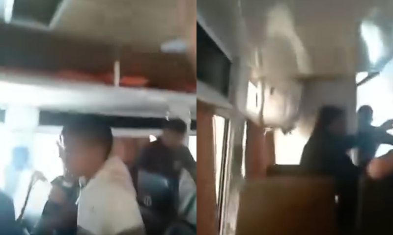 Água invade lancha durante temporal no Amazonas e passageiros ficam desesperados; veja vídeo