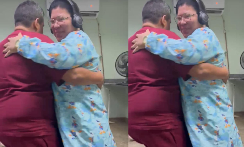 Médico e enfermeira são flagrados em ‘concurso de dança’ em UPA de Itacoatiara; veja