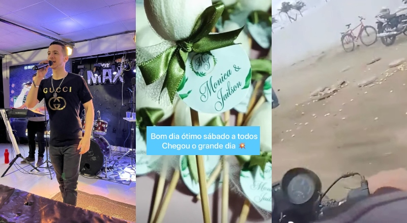 Cantor morre em acidente de moto enquanto buscava salgados para o próprio casamento; veja vídeo