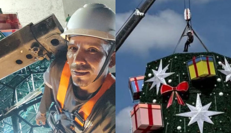 Falta de segurança e descaso do Governo: saiba quem era trabalhador que morreu enquanto montava árvore no Largo