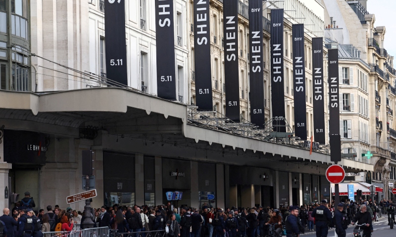 Deputados pedem a proibição da Shein no território francês