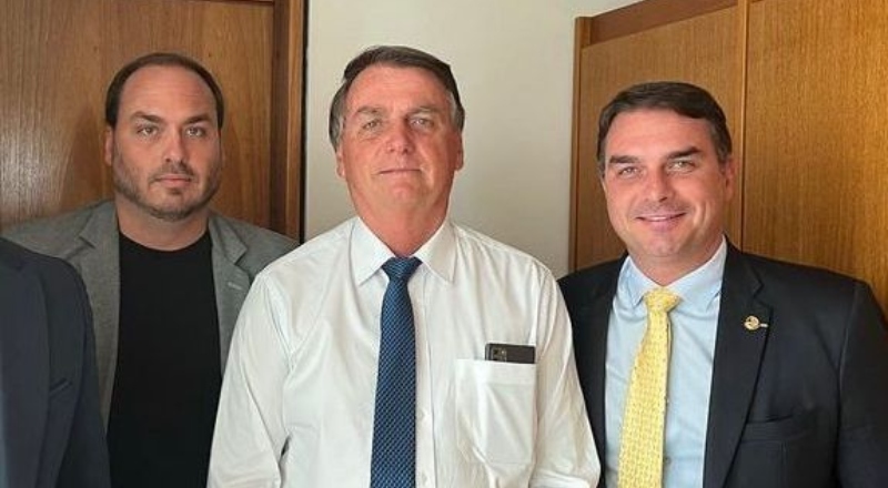 Moraes autoriza a visita dos filhos de Bolsonaro na PF