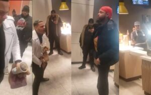 Homens trocam socos no McDonald's por causa de molho de sanduíche: "me dá meu barbecue"; veja vídeo