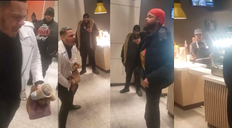 Homens trocam socos no McDonald’s por causa de molho de sanduíche: “me dá meu barbecue”; veja vídeo