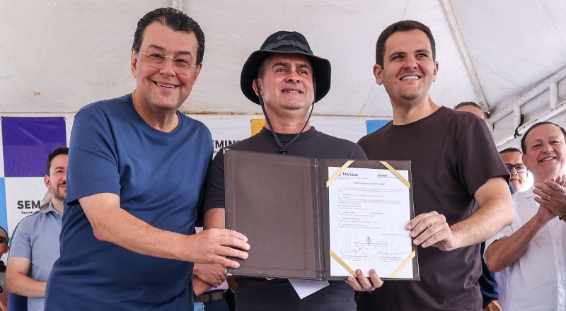 Com recursos viabilizados por Eduardo Braga, Prefeitura de Manaus inicia o recapeamento de 141 ruas na zona Norte