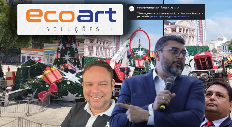 Empresa envolvida com montagem de árvore de Natal e morte de trabalhador tem contrato de R$ 4,7 milhões com Governo Wilson Lima