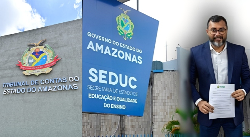 TCE-AM suspende contratos da Seduc e escancara novo episódio de favorecimento à empresa BC Sobrinho no governo Wilson Lima