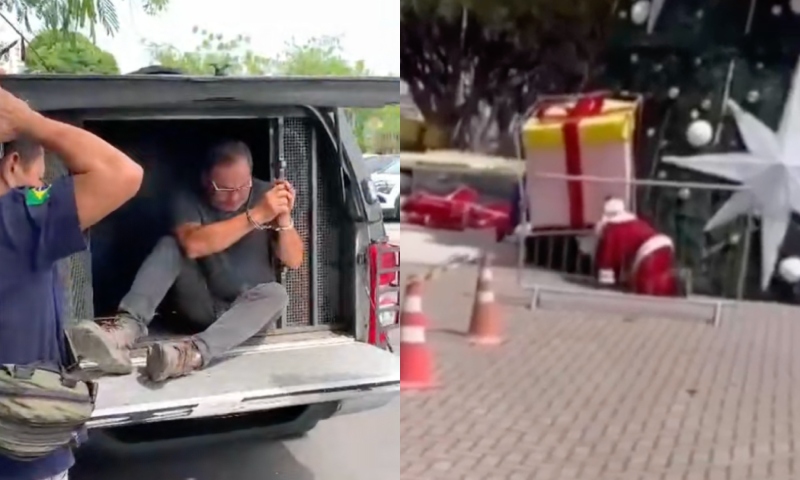 ‘Papai Noel’ que operava guindaste é solto após acidente que matou trabalhador no Largo