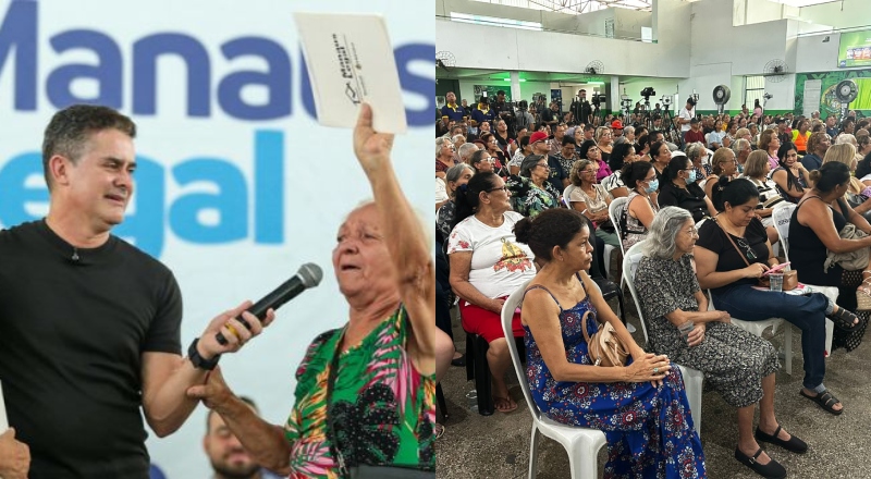 Sonho realizado: prefeito David Almeida entrega 400 registros de imóveis a famílias do Santa Luzia