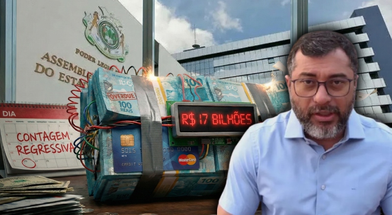‘Bomba Relógio’: empréstimos de Wilson Lima aprovados pela ALEAM já somam R$ 17 bilhões