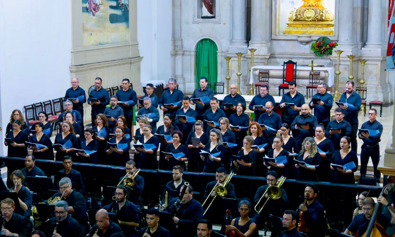 Circuito Natalino apresenta concerto especial com Coral do Amazonas e Filarmônica, na Igreja Matriz