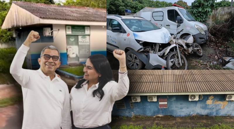 Augusto Ferraz e esposa deixam a saúde de Iranduba sucateada mesmo com licitações multimilionárias