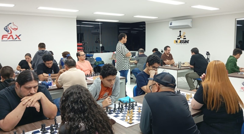 Xeque-mate: Campeonato Amazonense de Xadrez será definido neste fim de semana em Manaus