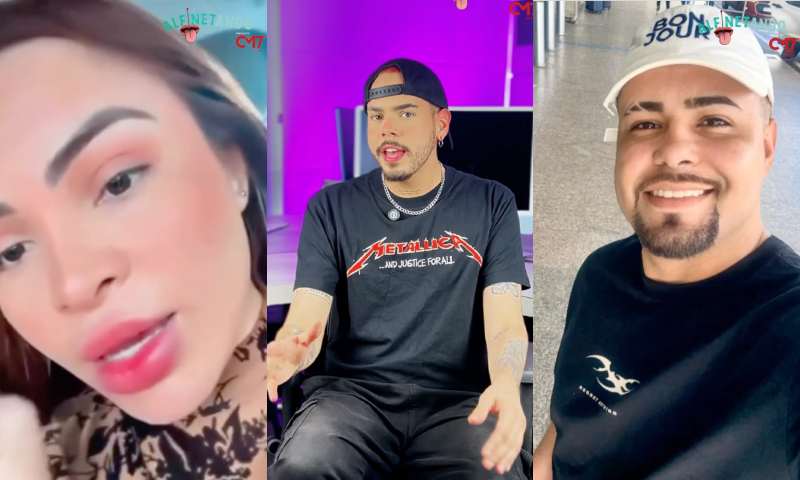 Sandy Brasil dá fora no cantor Jerry Smith, que está curtindo horrores em Manaus