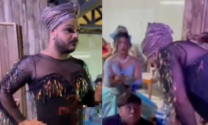 “Acabou com a gira”: Pai de Santo faz barraco no terreiro e mete a tapa em ‘filho ingrato’; veja vídeo