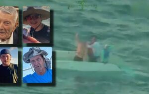 Quatro homens são resgatados após ficarem mais de 20 horas à deriva na Flórida; veja vídeo