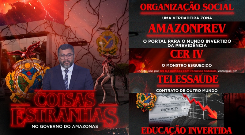 Coisas Estranhas no Governo do AM: relembre os maiores escândalos ainda não explicados por Wilson Lima