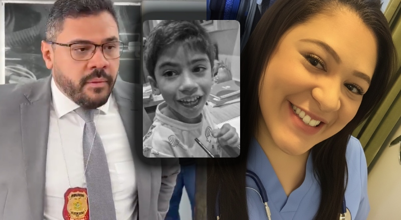 Delegado classifica como homicídio doloso qualificado a morte do menino Benício por overdose de adrenalina; veja vídeo