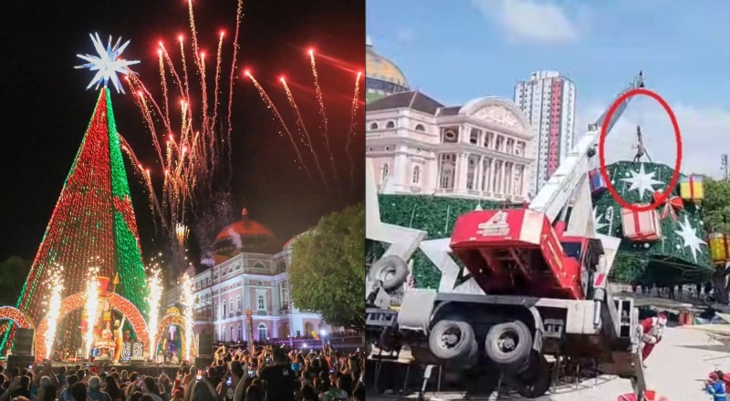 Após tragédia que matou trabalhador, Largo de São Sebastião não terá tradicional árvore natalina este ano