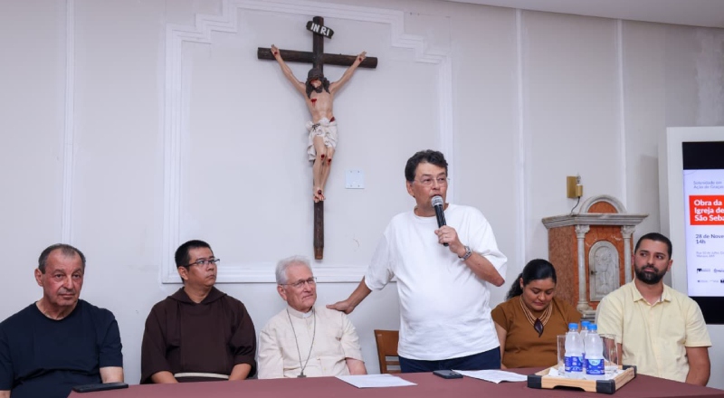 Braga articula R$ 7 milhões e propõe medida emergencial para garantir continuidade da reforma da Igreja de São Sebastião