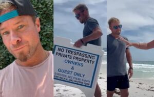 Brian Littrell, do Backstreet Boys, processa mulher por invadir sua praia particular na Flórida