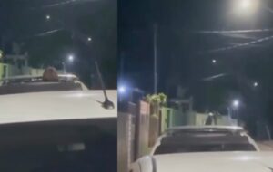 "Passada!”: funcionária sapeca é flagrada 'testando' o teto solar do carro do patrão; vídeo