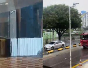Urgente: pessoas ficam presas no elevador da passarela do Manauara Shopping; veja vídeo