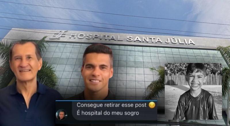 Empresário dono do All Night Pub tenta silenciar imprensa e abafar morte de criança no Hospital Santa Júlia em Manaus