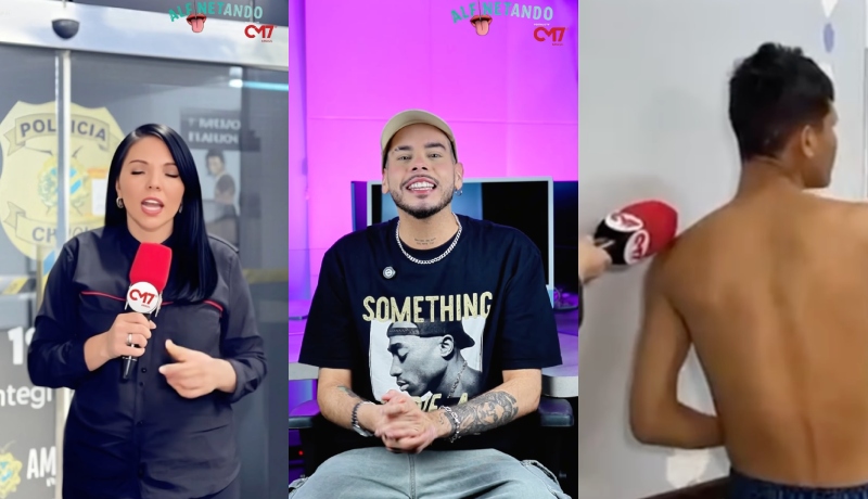 Bate boca na delegacia: Jefinho dá chilique após a ‘casa cair’ em Manaus