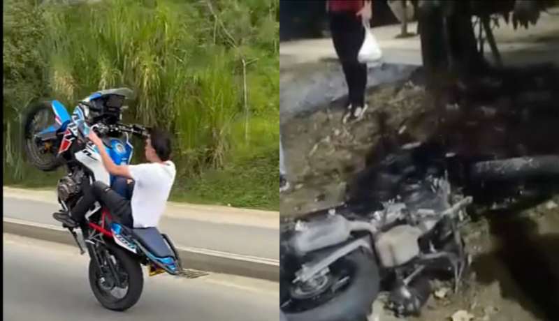 Influenciador ‘do grau’ é espancado após ser flagrado tentando roubar moto; veja vídeo